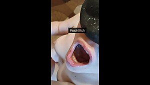 PeachBitch: Passionate Fuck. Blowjob And Swallowing Sperm