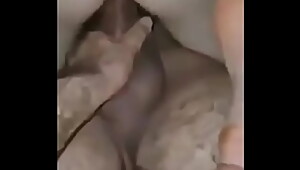 Cuckold Putting The Bull'_s Dick In His Wife'_s Pussy