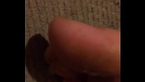 Guy cum all over s. wife sexy feet and she doesn'_t wake up from the cum on her feet