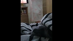 Step mom doesn't wear panties under skirt get fucked by step son while girlfriend watching