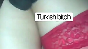 Black man fucks Turkish pussy. African Turkish cuckold.