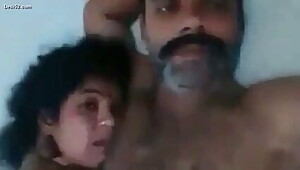 Desi Indian Aunty Giving Blowjob To Her Husband