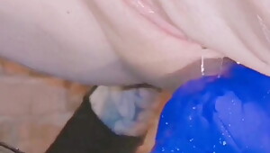 Dirty young wife feeds slave from butthole!