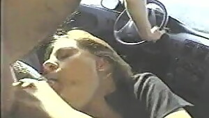 Amatuer Wife Shared in Car