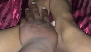 BBW Cumdump soft feet