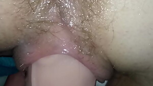 Wife cums super hard on her first big dick