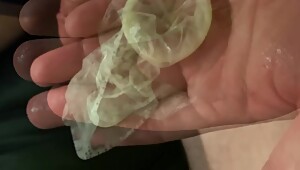 Huge Load Cum Condom off Cock Sperm Semen Fetish Amateur Homemade Dick Solo Cumming Male Ejaculating