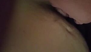 Wife sucking my big hard cock