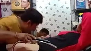 Hungry Indian Guy Eating Buttery Desi Pussy
