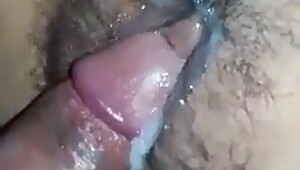 Hindu friend Thakur fucks wife's pussy and cum on it.