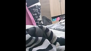 Naughty step mom gags on step son dick for fuck and cumshot